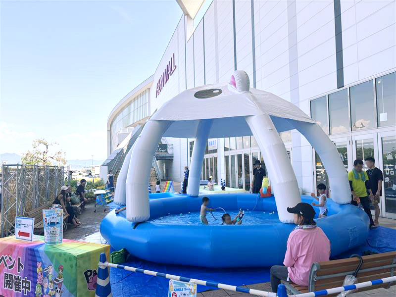 「超KUMAMOTO COOL! プール」のイベントの様子2